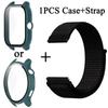 Чехол+ремешок для часов Huami Amazfit GTR 4 3 Pro 42 мм 47 мм GTR2 Stratos Pace нейлоновая петля сменный ремешок браслета Correa