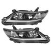 VLAND LED Projector Dynamic Headlights DRL Clear Lens Fit for Camry XV40 2010‑2011 LHD
