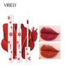 VIBELY Little Red Flower Matte Velvet Lip Glaze Is Non-flaking and Non-sticky, Long-lasting and Pigmented Lipstick