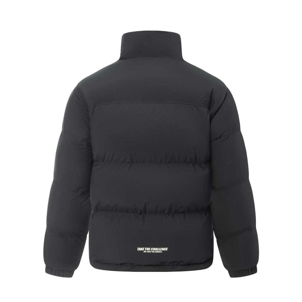 Li Ning Горячие горшки Коллекция пуха Пуховик Унисекс Черный AYMV431-2