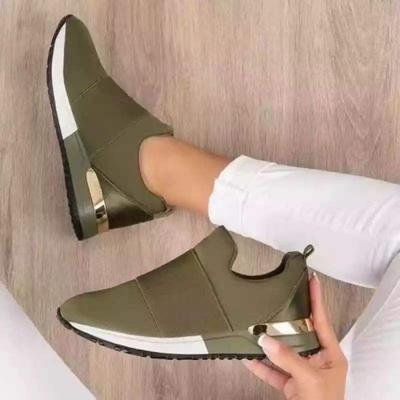 Женские сетчатые дышащие кроссовки Модные Zapatos De Mujer Повседневные танкетки Платформа Женские легкие для ходьбы весенне-осенние туфли