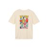Puma Футболка с коротким рукавом и круглым вырезом с мультяшным принтом, мужские топы, бежевый 531335-75
