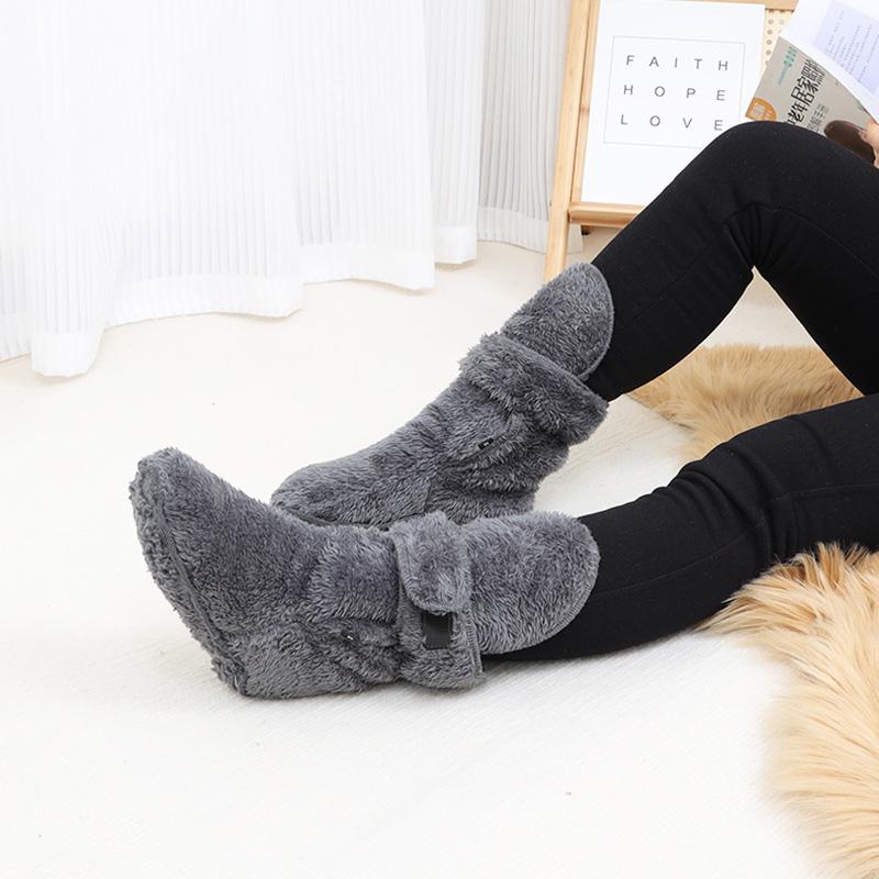 Зимние гетры для лодыжек, холодные носки, носки из гипса с трещинами для людей среднего и пожилого возраста, теплые носки для пола в помещении