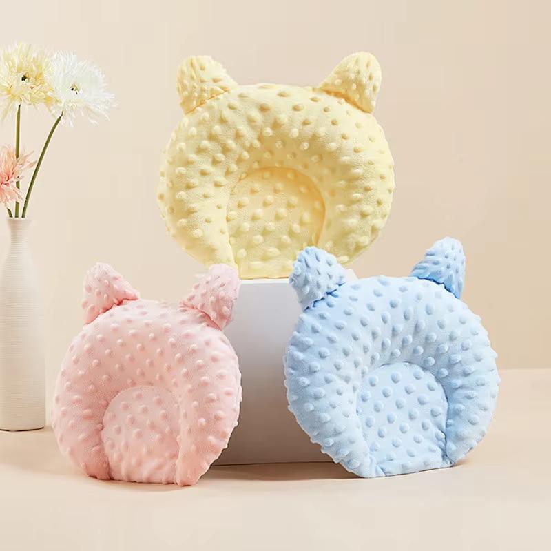 Winter Cozy U-Shaped Cartoon Design Sleep Pad for Small Dogs-Deep Sleep ,Polyester Fleece,Elliptical Shape,Ideal for Toy Breed