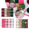 12 Pcs Velvet Christmas Balls Flocked Christmas Tree Ball Hanging Ornaments, Christmas Velvet Balls, Plastic Xmas Balls Ornament