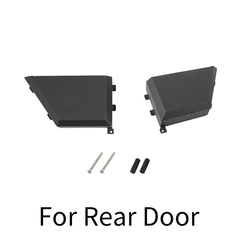 TESIN Metal Car Front Rear Door Storage Box Door Side Insert Organizer Box Pockets for Jeep Wrangler JK 2/4 Door 2011-2017