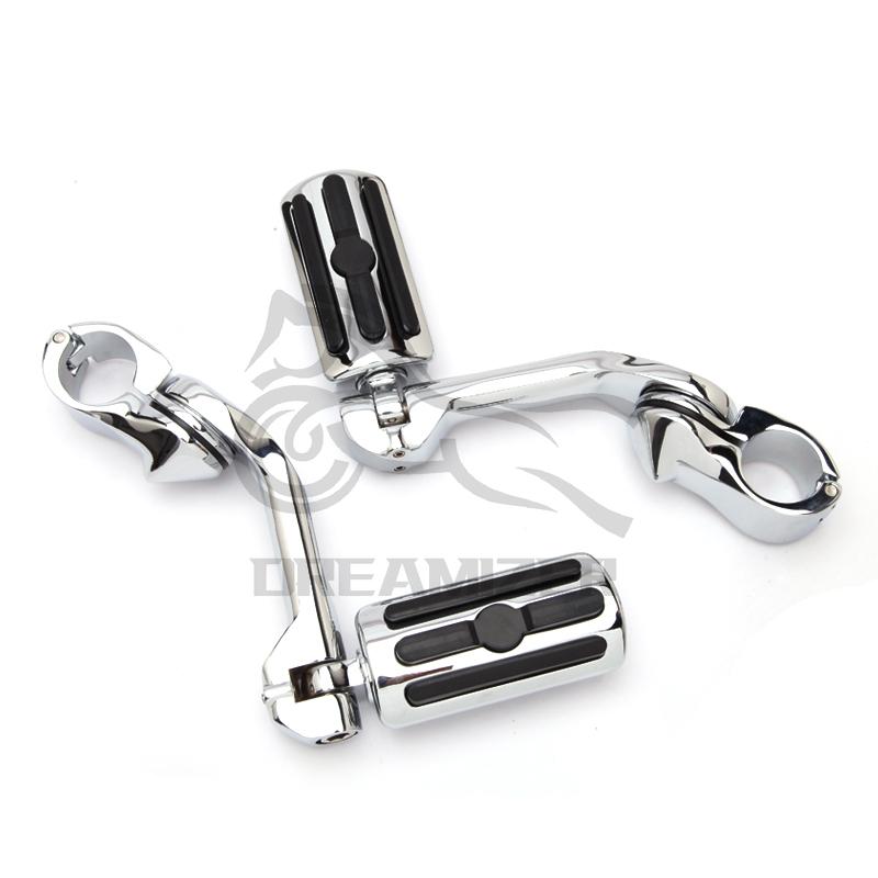 Мотоциклетные подножки для шоссе, подножка для Harley Davidson Road Street Glide FLHX XL 883 1200 Dyna, педаль защиты двигателя на заказ