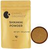 CARMEL ORGANICS Порошок Шикакай 340 г - Натуральное средство для очищения и кондиционирования волос - Способствует здоровью кожи головы и волос, Натуральное, Без добавления консервантов,S