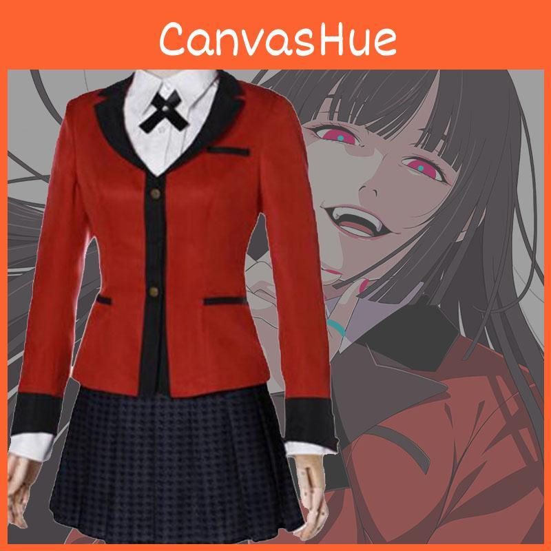 Привлекательный костюм-костюм Jabami Yumeko из Kakegurui. Доступен в размерах от S до 2XL для женщин.