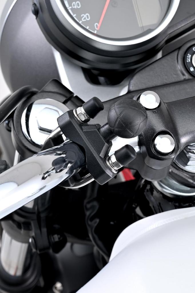 Daytona Motorcycle Smartphone Holder for Flex Optional Mount FSH, U-Bolt B-6 (61829)