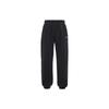 Casual Velour Drawstring Running Pants Women Bottoms Black DD5111-010