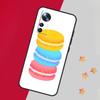 Dessert Ice Cream Macaron Food Case For Xiaomi 13T Pro 12T 11T 12 14 13 Lite 12X POCO F5 X3 X5 Pro X4 F4 M5 M5s F3 Cover