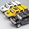 МОЯ МАШИНА 1:Металлическая модель Hummer H2 в масштабе 1:24, Коллекционная фигурка, Желтая