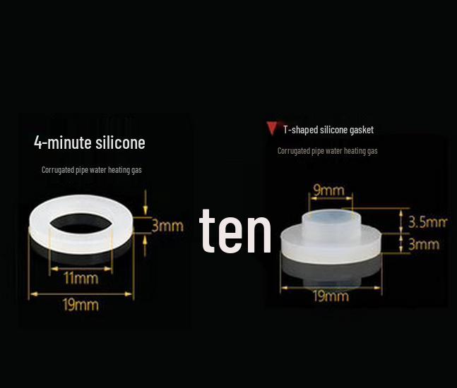 Силиконовая резиновая шайба-прокладка 1 дюйм для уплотнения душевой лейки/крана и фильтра шланга