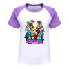 Kids Boy Girl Anime Forgotten Island Raglan Sleeves T-Shirt