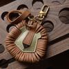 Leo/Leo Designer Original, Handmade Leather Car Key Bag Pendant Creative Gift Keychain
