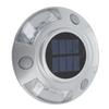 Solar Deck Lights Driveway Dock Lights 12 Led IP68 Waterproof Outdoor Warning Step Lights for Driveway Sidewalk Garden
