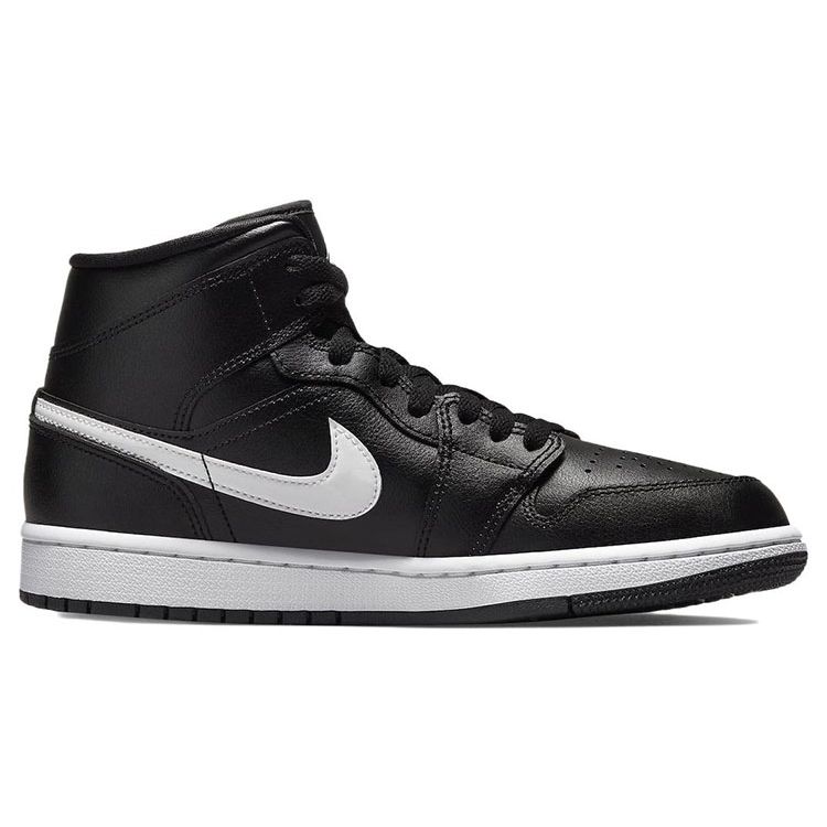 Air Jordan 1 Mid Черно-белые женские кроссовки DV0991-001