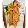 Indian Designer Top Tunic Kurta Pant Dupatta Set Women Party Wear Ethnic Kurti SC-2190