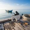 Зажим для лодочного мотора 28 мм Алюминиевый Стабильный Регулируемый Кронштейн