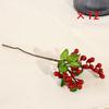 Pack of 12 Fake Artificial Flowers California Berries Branches Picks Blueberry Fruit for Christmas Home Hotel Decorations