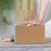 Yoga Brick EVA And Cork Synthetic Strench Exercise Yoga Block Home Use Gym Fitness Pilates Yoga Assistive Equipment For Dancing
