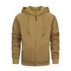 Mens Zip Up Hoodie Fleece Lined Hoodie Jacket Men Full Zip Sweatshirts Outdoor Thermal Athletic Hoodies