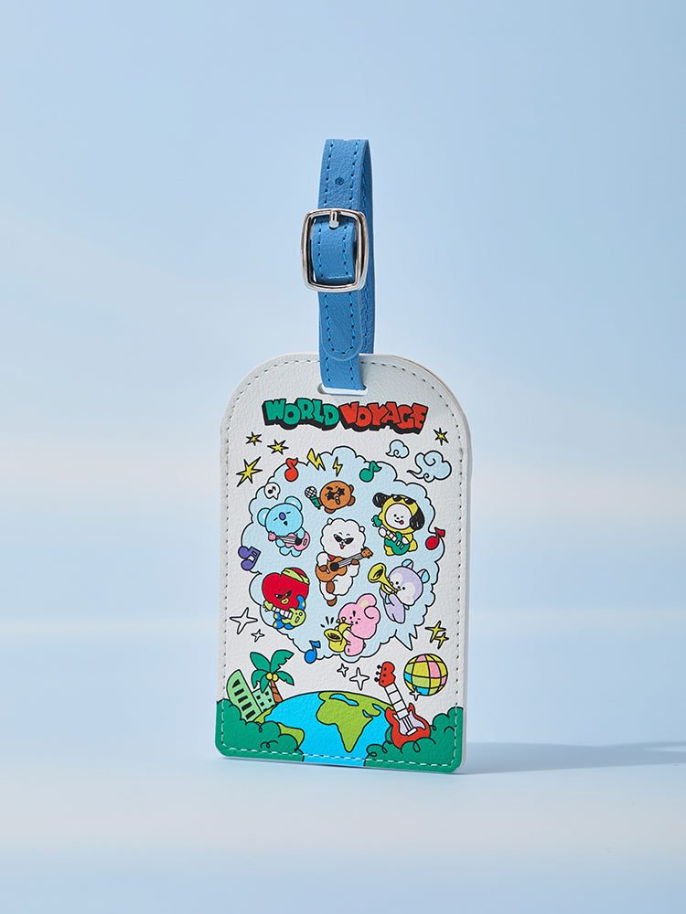 BT21 WORLD VOYAGE Luggage Tag