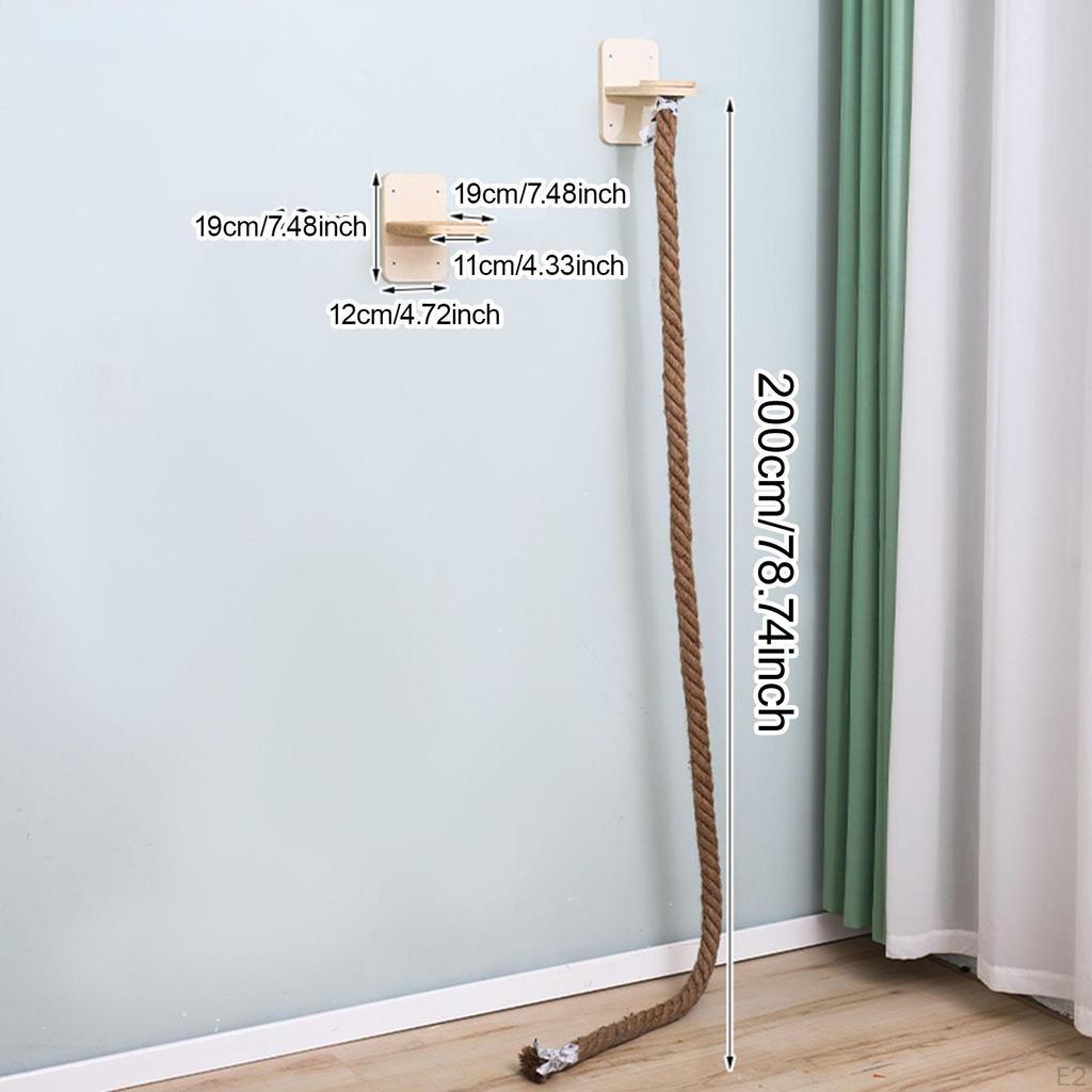 Настенная полка для кошек, когтеточка для кошек, украшение для дома, защита мебели с когтеточкой