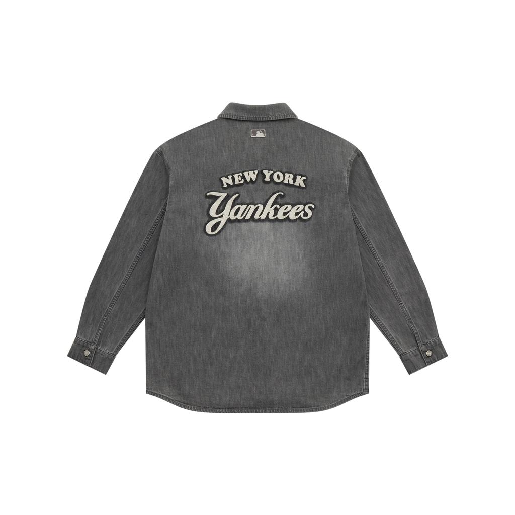 Новая футболка MLB New York Yankees Унисекс Серая 3ADRV0151-50GRS