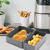 Силиконовый противень для аэрофритюрницы Корзина для выпечки Пицца Жареная курица Силиконовая корзина для аэрофритюрницы Многоразовые подставки для сковороды аэрофритюрницы Аксессуары