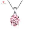 Oval Pendant Necklace Multiple Colour Fashion Wedding Engagement Jewelry