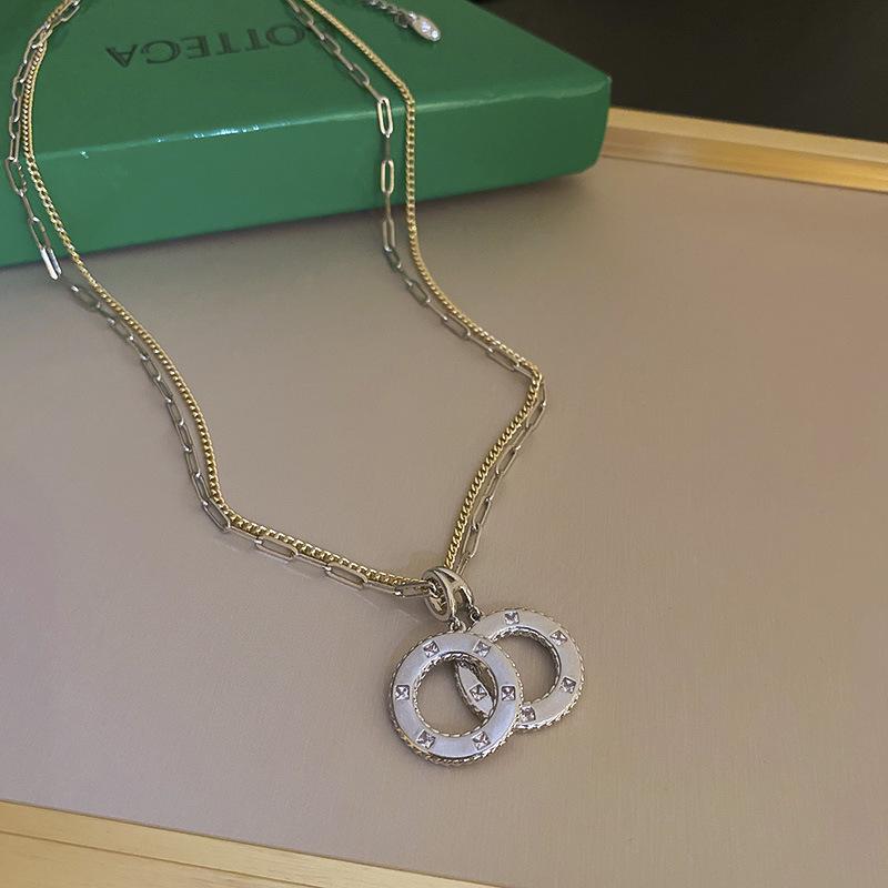 Ожерелье-подвеска "Черное сердце" из титановой стали - Нишевый дизайн высокого класса, цепочка для свитера