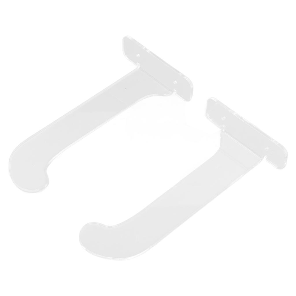 1 пара настенный держатель для коврика для йоги акриловый коврик для йоги настенная вешалка для хранения стойка для домашних упражнений йога