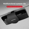1pcs Car Magnetic Eyewear Box Scratchproof PU Leather Clip For Mercedes Benz AMG W211 W203 W204 C260 E300L A200L GLA/S/E AX1