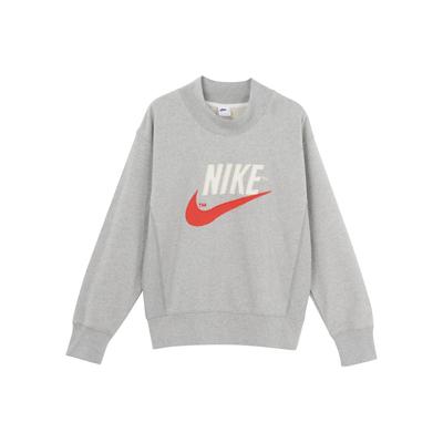 Спортивная толстовка с круглым вырезом с вышитым логотипом Trend Capsule, мужская толстовка светло-серого цвета DM5274-050