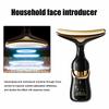 3 In 1 Face Massager Facial Lifting Device Electric Beauty Introducer For Face Neck And Eyes Microcurrent Beauty Skin Tightening Machine Anti Aging