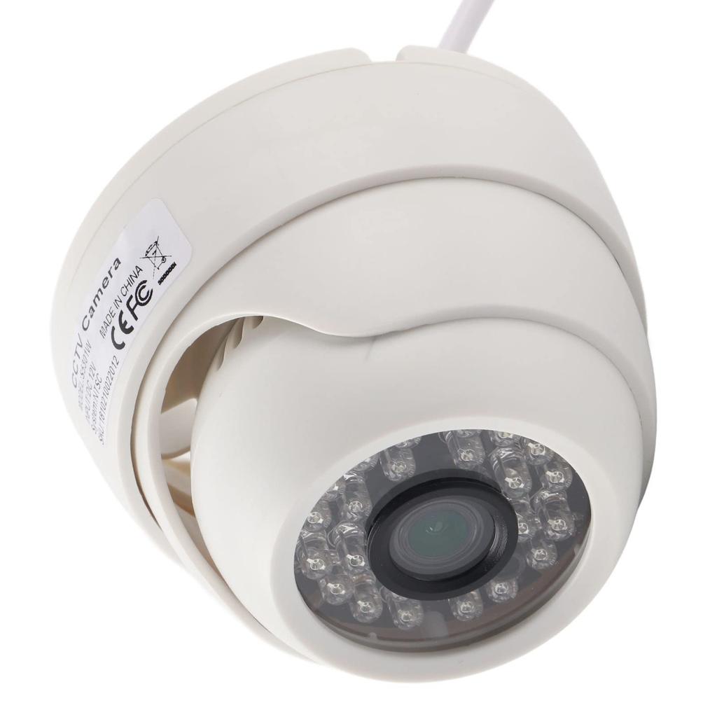 1080P HD Dome Surveillance Camera, Outdoor Security Camera with IR, 4-in-1 Analog TV Camera, Indoor/Outdoor Use, 3.6mm Lens, S Compatible (NTCS)