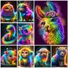 5D DIY Diamond Painting Animal Tiger Pig Snake Sheep Cross Embroidery Set Embroidery Mosaic Art Picture Home Decoration