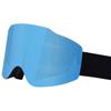 Magnetic Ski Goggles with Double-Layer Anti-Fog Large-Field-of-View Cylindrical Lens, Color-Changing Windproof Goggles for Mountaineering#7075