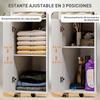 Ironing Station With Wheels Clothes Bar Ironing Board 127.5x43.5x153 Cm White