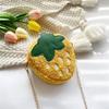 Kindergarten Girls Fashionable Plush Strawberry Chain Bag 2023 Soft Breathable Wearresistant Coin Purse