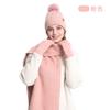 Womens Winter Knit Set Hat Scarf Gloves 3-Piece Warm Double-Layer Fleece-Lined Acrylic Beanie Accessory Cold Weather
