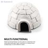 Набор фигурок для рождественской елки Polar Igloo, миниатюрные фигурки Arctic, игрушечный игровой набор, мини-украшение для приюта для животных Polar Animal Shelter, декоративное украшение