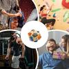 Compact ABS Climbing Exercise Block For Enhancing Finger Flexibility And Grip Control Travel Friendly Climbing Trainer