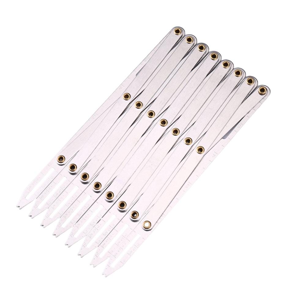 Gauge Sewing Accessories Expanding Sewing Iquidistant Ruler Iquidistant Ruler Button Positioning Ruler Retractable Equidistant