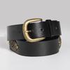 Vintage Retro Womens Belt With Alloy Buckle For Casual Fashion
