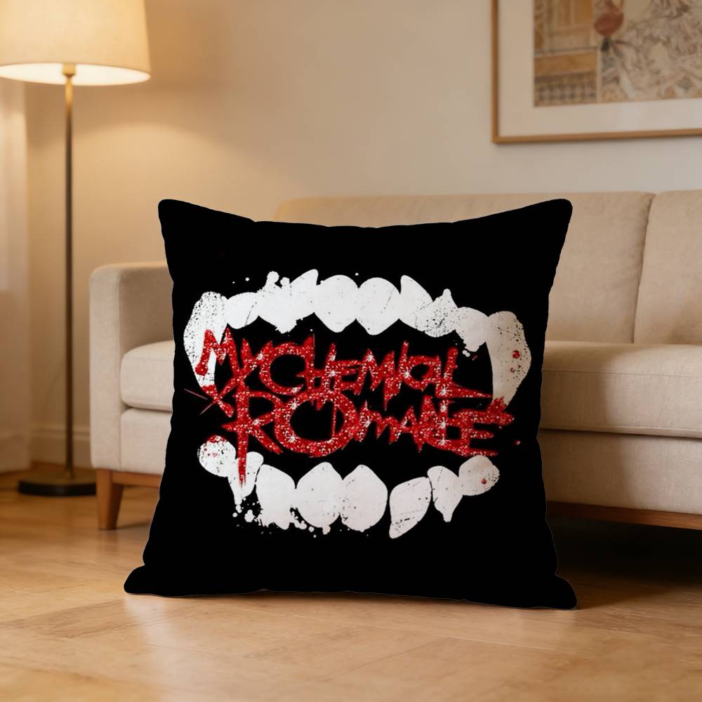 Моя CChemical RRomance MCR Наволочка С Рисунком Печатная Наволочка Для Гостиной Подушка На Диван