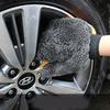 Мягкие перчатки для мытья автомобиля Двусторонняя флисовая микрофибра Шениль Сушильная ткань Перчатка для чистки кузова автомобиля, окон, шин Утолщенная