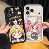 Мультяшный чехол S-Sailors Moon для Apple iPhone 17 Pro Max 16 XR 14 Plus 12 16e XS Air 11 15 13 Mini Чехол для телефона